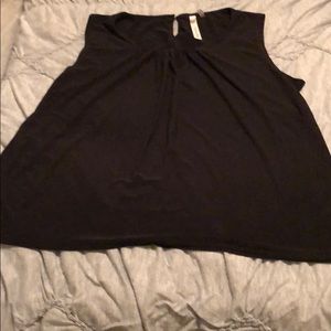 ☀️ Black Sleeveless Top